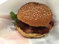 ハングリーバーガーのハンバーガー
